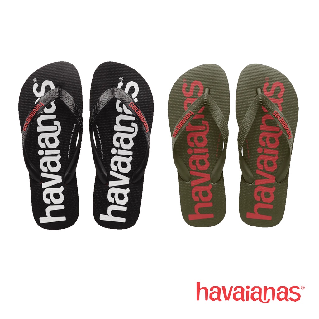 [ลด30% เก็บโค้ด 2509FASHDD] HAVAIANAS T LOGO MANIA 2 รองแตะ ผู้ชาย ลิขสิทธิ์แท้ ฮาวายานัสรุ่น 414574