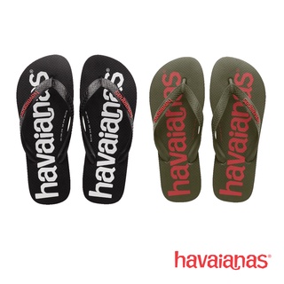 HAVAIANAS T LOGO MANIA 2 รองแตะ ผู้ชาย ลิขสิทธิ์แท้ ฮาวายานัสรุ่น 4145741