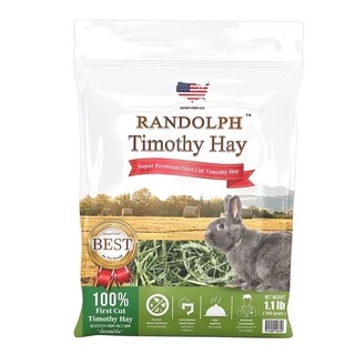 Randolph-Timothy Super Premium Hay Non Hand selected สดจากฟาร์มไม่คัดมือ 500 กรัม