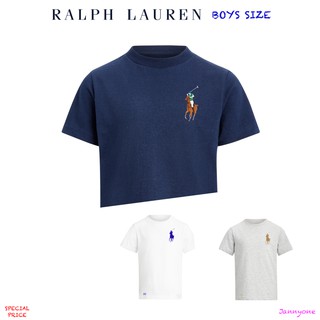 RALPH LAUREN BIG PONY COTTON TEE ( BOYS SIZE 8-20 YEARS )