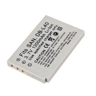 แบตเตอร์รี่กล้อง SANYO Digital Camera Battery รุ่น DB-L40 (Grey)