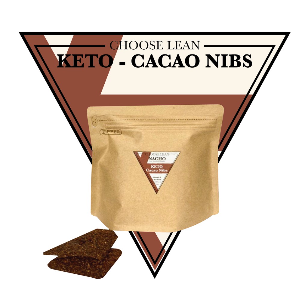 (061) Choose Lean Nacho-Keto Cacao Nibs (ชูสลีน นาโช่คีโต รสคาเคา นิบส์)