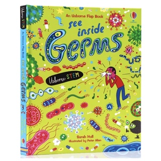 หนังสือ Usborne ภาษาอังกฤษ see Inside germ(ETE)