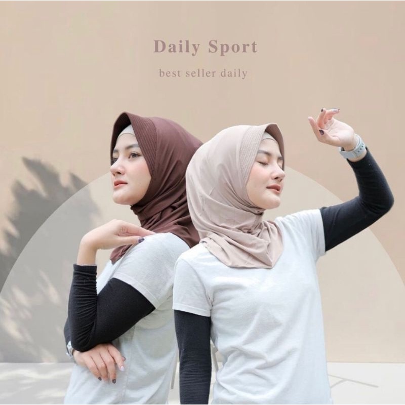 Clemira Bergo SPORT / SPORT HIJAB SPORT / INSTANT HIJAB วอลลี่ HIJAB / HIJAB INSTANT SPORT คุณภาพสูง