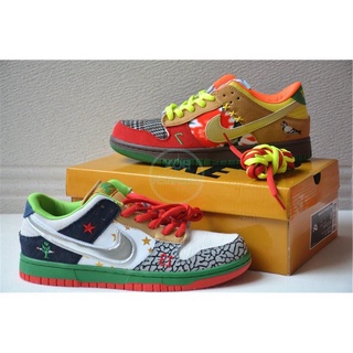 【ลดราคา】 2022 New Dunk SB What The Dunk Mandarin Duck รองเท้ากีฬา รองเท้าผ้าใบ สําหรับผู้ชาย และผู้หญิง