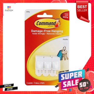 ขอแขวนเทปกาว 3M COMMAND XA004197290(1x3)HOOK TAPE 3M COMMAND XA004197290 (1x3)