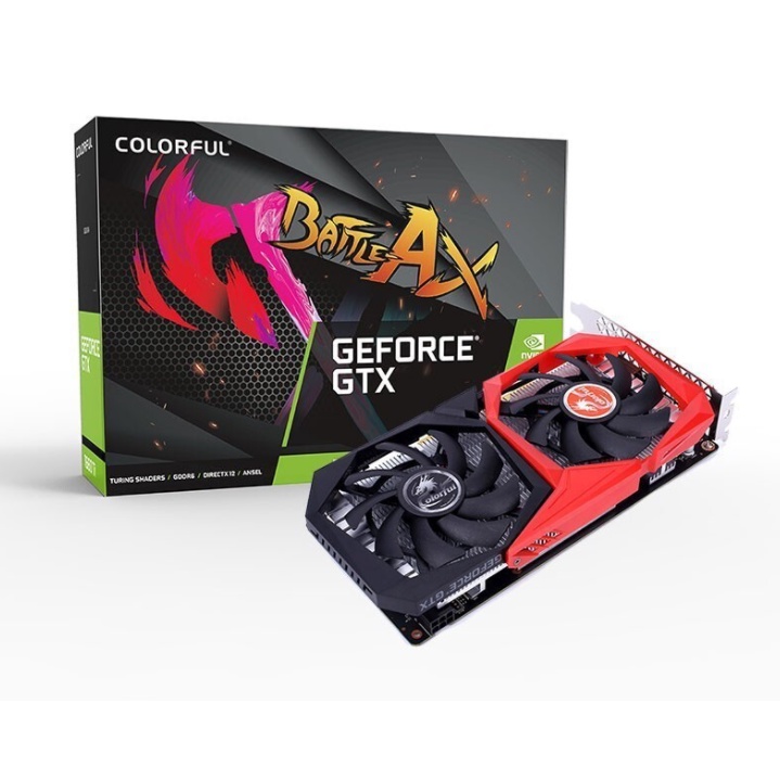 +++การ์ดจอ Colorful Nvidia GeForce GTX 1650 NB 4GD6 ของใหม่มือ1ประกัน Deva 3 ปี+++