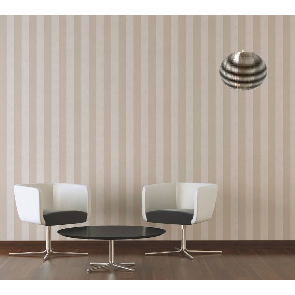 MDwallpaper วอลเปเปอร์ติดผนังชนิดทากาว TRENDWALL ลายทาง NO.37271-3