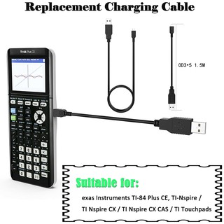 สายชาร์จ usb สําหรับ teexas เครื่องดนตรี ti - 84 plus ce/ti nspir cx/ti touchpads