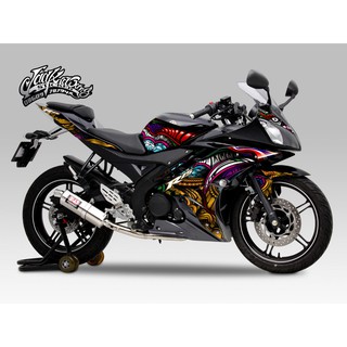 สติ๊กเกอร์ Full Body ลายไทย เต็มคัน รถรุ่น Yamaha YZF R15 ตัวโมเดลเก่า