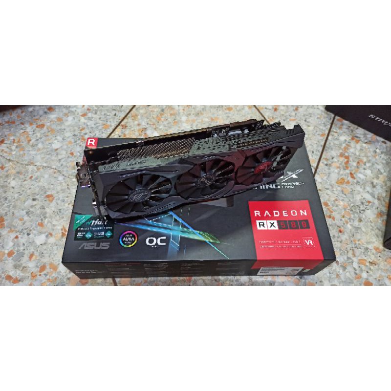 RX 580 8Gb  Asus Rog
