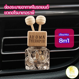 ขวดน้ำหอมอโรม่า  ขวดน้ำหอมติดช่องแอร์รถยนต์ ขวดน้ำหอม car perfume bottle