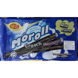 Moroll Crunch Wafer Sticks🍫 เวเฟอร์โรล สอดไส้ครีม