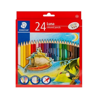 สเต็ดเล่อร์ LUNA สีไม้ยาว 24 สี101342STEADTLER Luna Pencil 24 Colors
