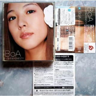 💿 CD BOA : LOVE &amp; HONESTY + OBI