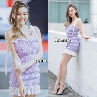 เดรสสม๊อค น้องดิว น่ารักมากแม่