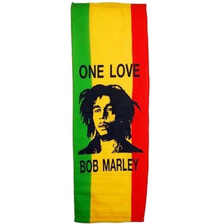 สินค้าราสต้า Rasta Flag Portrait One Love Big Size ธงลาย BOB MARLEY ใช้ประดับตกแต่ง ได้อารมณ์ราสต้า-เรกเก้