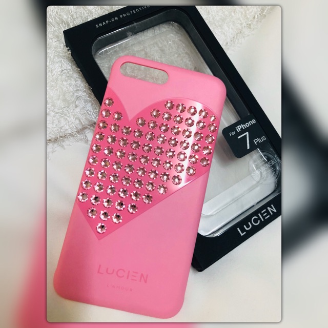 Case iphone 7+/8+ Lucien ของแท้ สี light pink