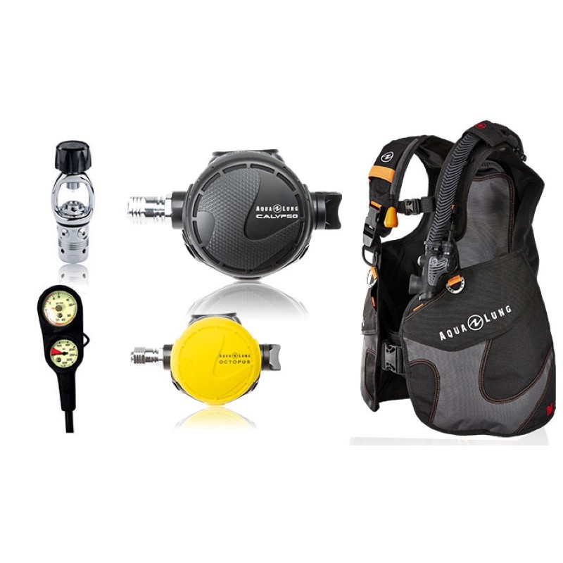 Aqualung Completed set with BCD+Regulator set