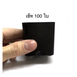 กระถาง กระถางกระบองเพชร กระถางแคคตัส ขนาด 2 นิ้ว เซ็ท 100 ใบ