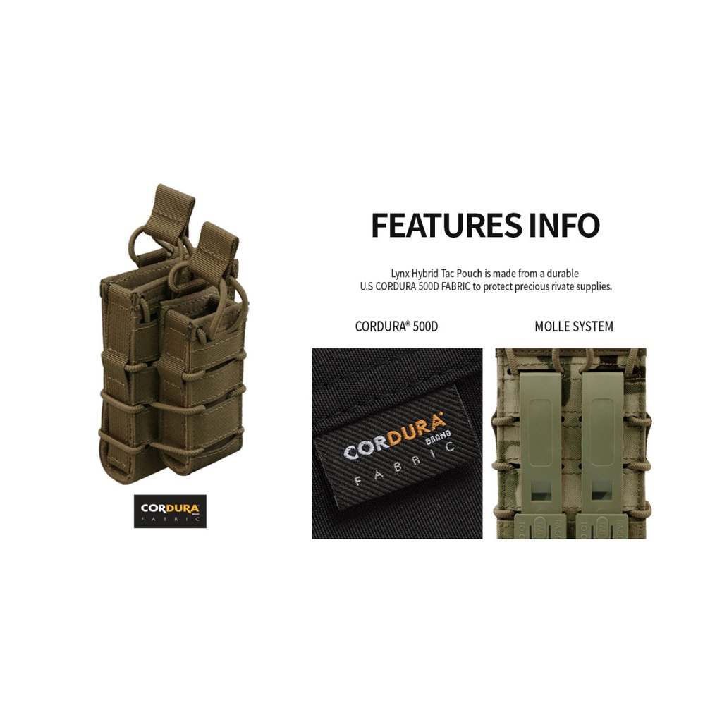 ซองใส่อุปกรณ์ LYNX HYBRID TAC POUCH By VanceFly