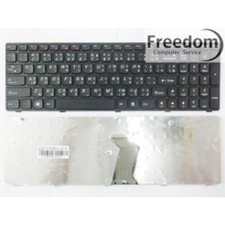 KEYBOARD IBM-LENOVO คีย์บอร์ด LENOVO IDEAPAD G580 G580A G585 G585A ไทย-อังกฤษ