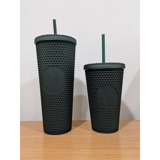 Starbucks studded USA  soft touch green ของแท้💯%