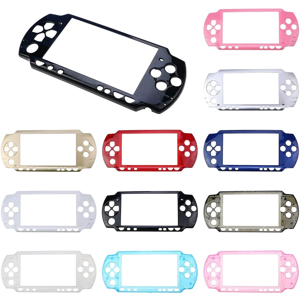 คุณภาพสูง 11 สีที่อยู่อาศัย Protector ด้านหน้า Faceplate ฝาครอบกรณี Shell ใช้งานร่วมกับ PSP1000 คอนโซล