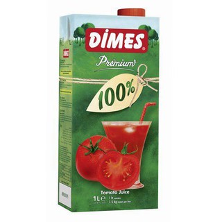 Dimes 100% Tomato Juice 1000 Ml สลึงน้ำมะเขือเทศ 100% 1000 มล