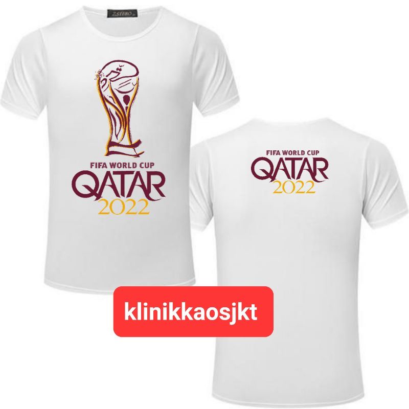 QATAR WORLD CUP 2022 T-SHIRT - QATAR SOUVENIR TSHIRT TYPE 1