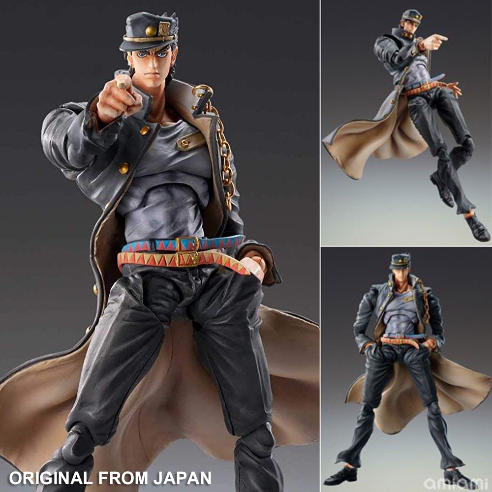 Model Figma งานแท้ Original ฟิกม่า Figure JoJo's Bizarre Adventure โจโจ้ ล่าข้ามศตวรรษ Jotaro Kujo ค