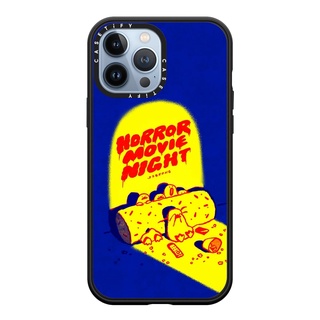 Casetify HORROR MOVIE NIGHT by SSEBONG 13 Pro Max  Impact Case  สี: Matte- Black [13PMสินค้าพร้อมส่ง]