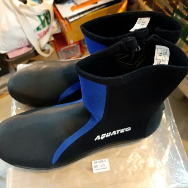 AQUATEC ZIP BOOTs SCUBA DIVING