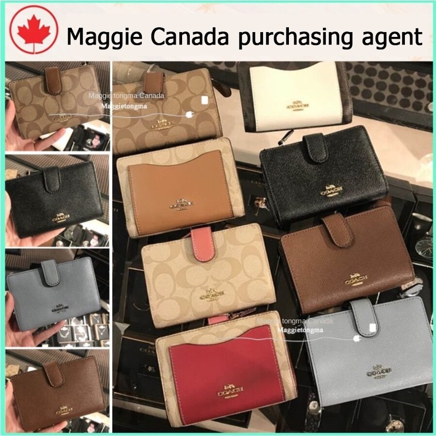 #Maggie Canada# Coach กระเป๋าสตางค์ใบสั้น  F53436 Card Bag กระเป๋าสตางค์