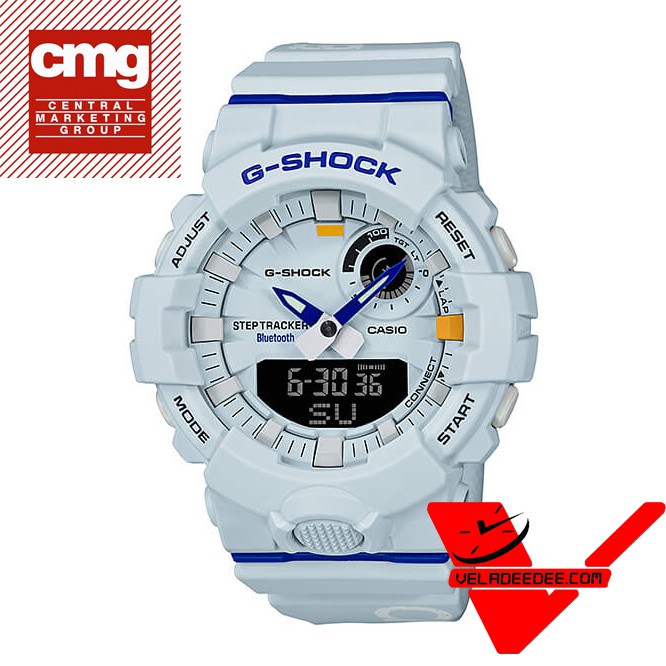 Casio G-shock G-SQUAD Bluetooth รุ่นสีพิเศษ นาฬิกาข้อมือชาย (ประกัน CMG ศูนย์เซ็นทรัล 1 ปี) รุ่น GBA-800DG-7ADR