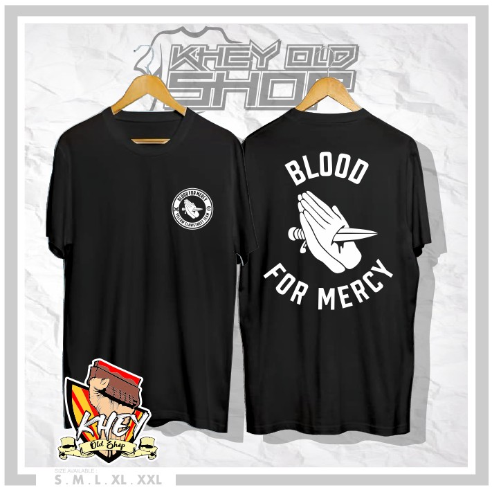 EDM DJ Music Yellow Claw Blood เสื้อยืดสําหรับ Mercy Distro T-Shirt - Khey Old Shop