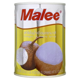 ✨คุ้มสุดๆ✨ มาลี ลำไยในน้ำเชื่อม 565กรัม Malee Longan in Heavy Syrup 565g