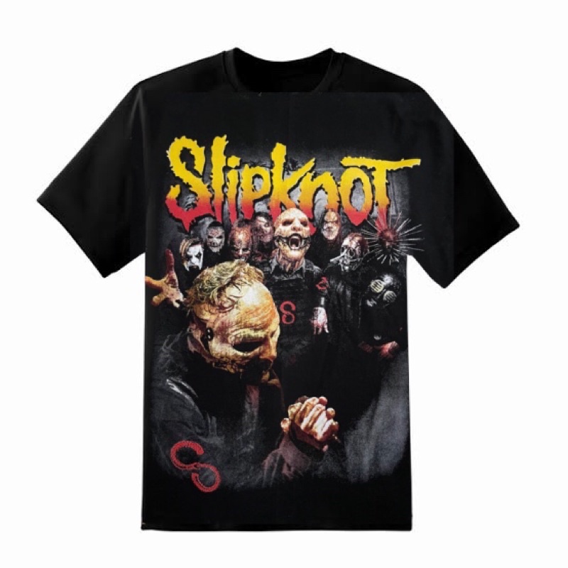 เสื้อยืดคอกลม Slipknot