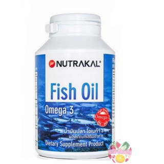 Nutrakal Fish Oil Omega 3 90 แคปซูล นูทราแคล ฟิช ออยล์ น้ำมันปลา โอเมก้า 3