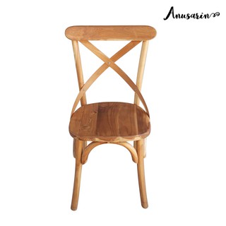 Anusarin Teak Chair 02 เก้าอี้ไม้สักแท้ทั้งตัว