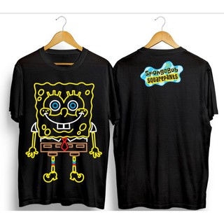 【ใหม่】เสื้อยืด พิมพ์ลายการ์ตูน Spongebob Lis