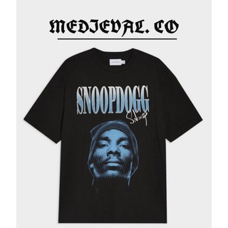 เสื้อยืด พิมพ์ลาย Snoop DOGG VINTAGE Rapp สีดํา สไตล์ฮิปฮอป สําหรับผู้ชาย และผู้หญิง