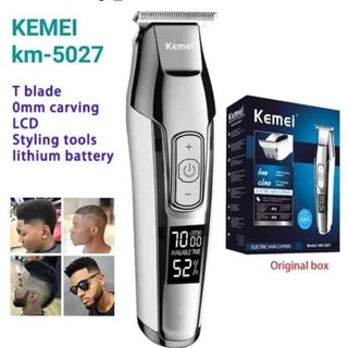 KM-5027 ปัตตาเลี่ยนกันขอบ แกะลาย โกนหนวด ทางร้านลับคม แต่งบาง เซาะร่องฟัน ลับฟันบนบางพิเศษ ให้แล้วพร้อมใช้งาน