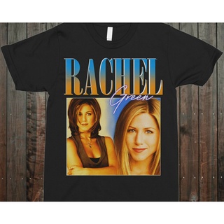 เสื้อยืดพิมพ์ลายเสื้อยืดใหม่ เสื้อยืดคอกลม พิมพ์ลาย Rachel Green Jennifer Aniston Friends Tv Show 90S สไตล์วินเทจ สําหรั