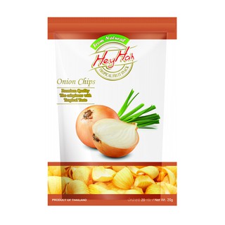 Heyhah หอมหัวใหญ่กรอบ เฮฮา Onion chips (20g)