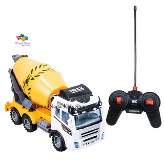 ProudNada Toys ของเล่นเด็กรถโม่ปูนบังคับวิทยุ GIANT SUPER BUILDERS NO.175A