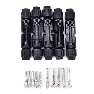มีรับประกัน ขั้วต่อสายไฟแผงโซล่าร์เซลล์ MC4 CONNECTOR มีแกนล๊อคในตัว