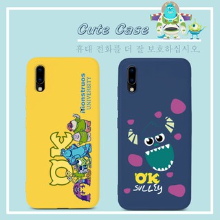 เคสมือถือสำหรับ Vivo S1 Pro Y11 Y15 V19 Y12 Y17 Y19 Y30 Y55 Y50 Y55S Y55L 2019 2020 V17 V15 Pro V11i Y91 Y91i Y91C Y93 Y95 Y5S Z3i Z5i Y85 Y89 V9 YOUTH Case สัตว์ประหลาดน่ารัก Cute TPU Cover