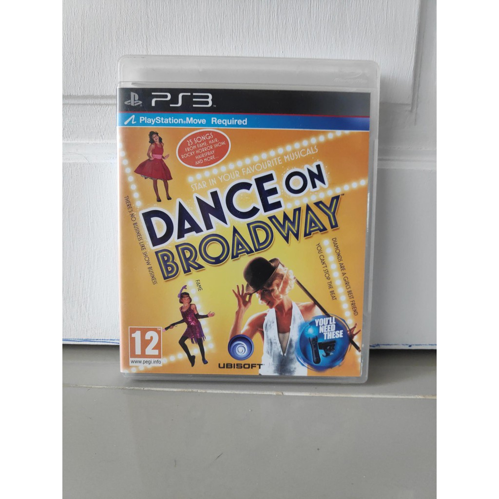{ENG} Dance on Broadway PS3 แผ่นเกมส์แท้ Playstation 3 มือ 2 แผ่นสภาพดี play station ps 3 ps4