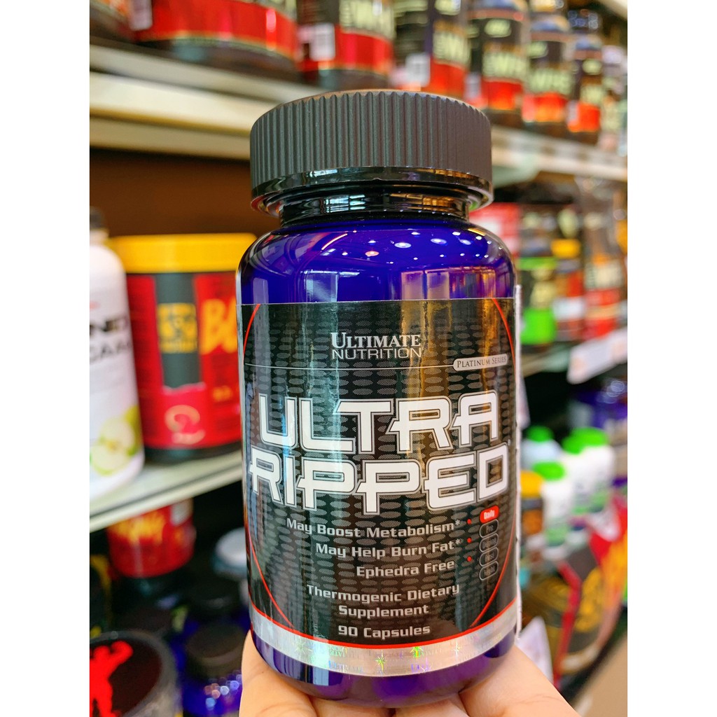 Ultimate Ultra Ripped 90 Capอาหารเสริมก่อนออกกำลังกาย20นาที